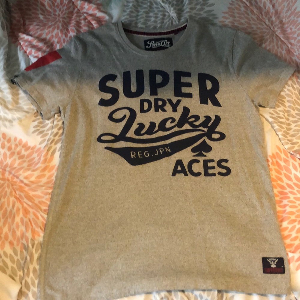 Superdry mens tee shirt size L